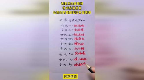 男女婚配最佳年龄差是多少岁？