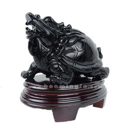 黑曜石龙龟摆件适合作为风水摆件吗？