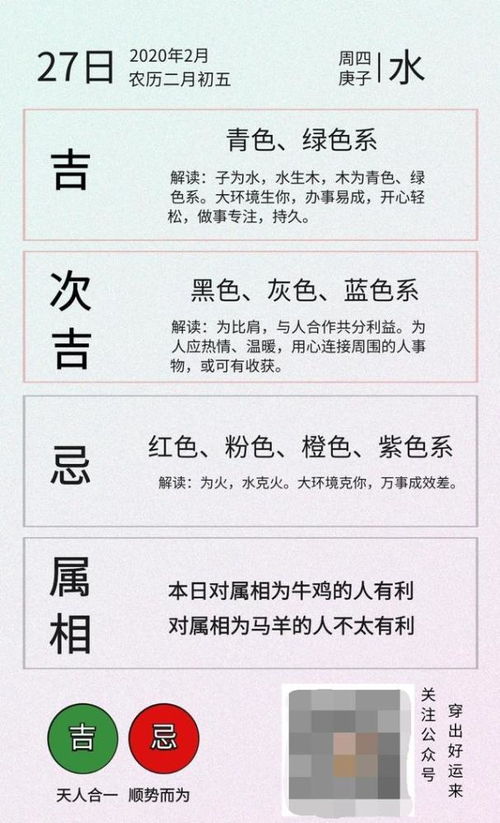 五行能量穿衣指南，如何根据五行穿衣一周搭配？