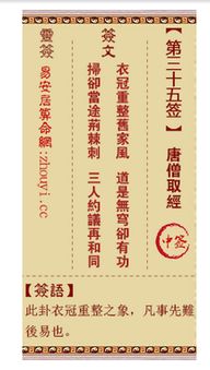 观音灵签35签详解白话文改写为：观音灵签35签白话文解读详细内容有哪些？