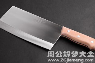（一）梦见购买菜刀——客访预示