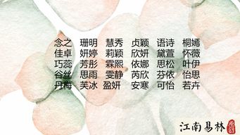 二、 为哪些“霓”适合女孩起名？