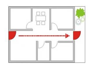二、 针对“门对门”风水的化解策略