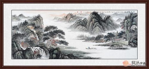 一、 山水画在居家风水中的理论基础