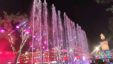 惯与大唐不夜城演出区域的真实情况