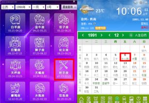 1991年阴历6月12日出生的人是什么星座？