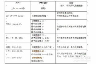 1.1 禅修课程更多样性与核心实际价值