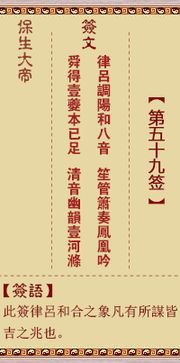 关帝庙解签第二十二签和59签分别代表什么含义？