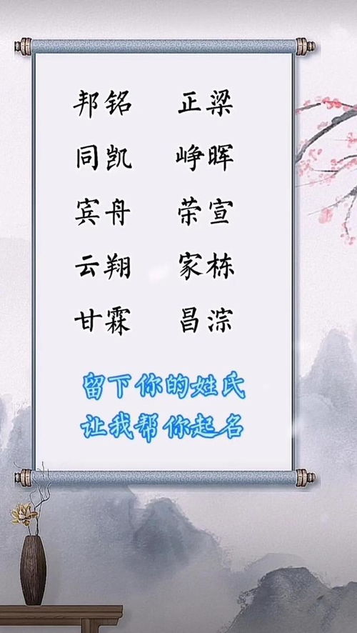 1. 气势磅礴型