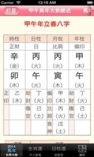 一、 2014年甲午年：五行与年份的基调