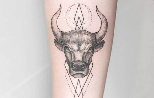 牛生肖守护神-II纹身图案的是什么？