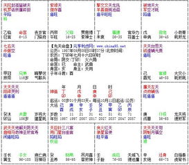 案例解析：典型命格与复合行为模式对应表