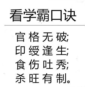 一、 顺食格与顺印格：福泽源泉