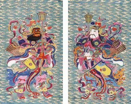 武將門神的威严: 鎮宅避邪的力量体现