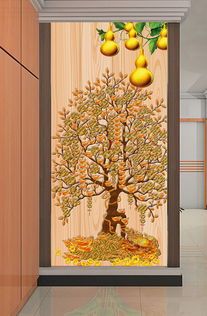 木元素的生机：招财树对财运的催化作用