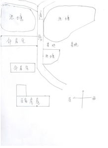 如何布局四个池塘形成扇形风水，改善效果？