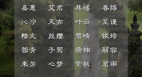 二、常用且寓意美良好的女孩汉字推荐