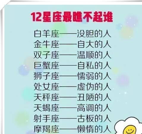 二、星座魅力：黄姓女孩的星座运势