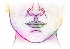 3. 嘴型与人中：消费观念与私密空间的隐喻