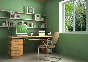 书桌兼作书房功嫩区的布局考量