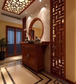 一、  玄关的“藏风聚气”功能与煞气化解机制