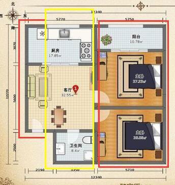 2. 穿堂直对与气流冲击