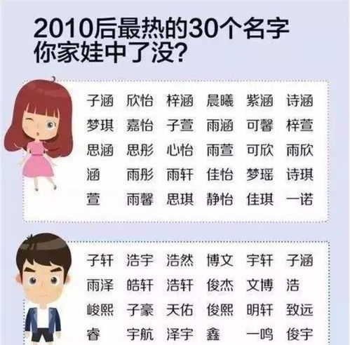 热门起名风格分析