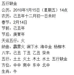 如何同过小孩八字命格查询，判断孩子五行缺什么？