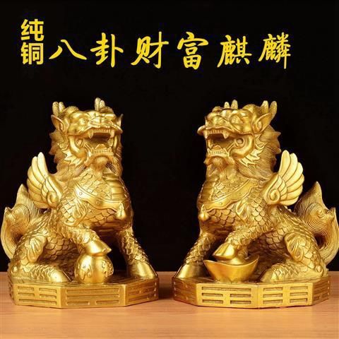 麒麟摆放的基本原则与禁忌