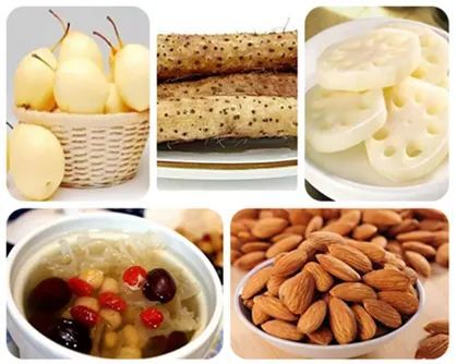 2.1 饮食调理：清热润燥益气