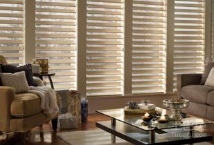 原木色百叶窗风水和百叶窗隔断风水如何布局更吉利？