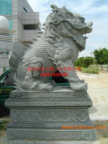 哪里有正规石雕麒麟厂家直销，桑浦山风水麒麟地正宗产品？