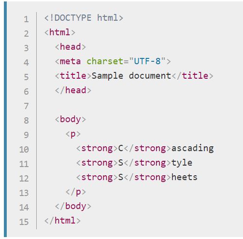CSS样式与HTML标签的艺术性胡扯