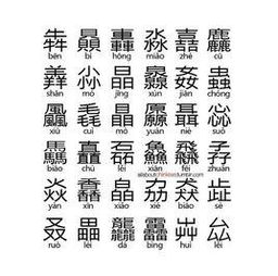 品字形结构的姓名特征解析