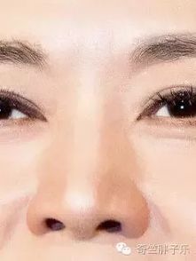 一、 鼻梁较高挺