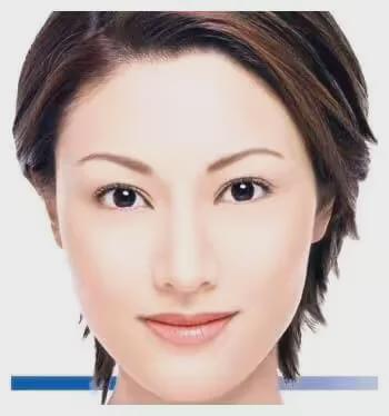1. 额头圆润饱满:象征着旺夫运与财运