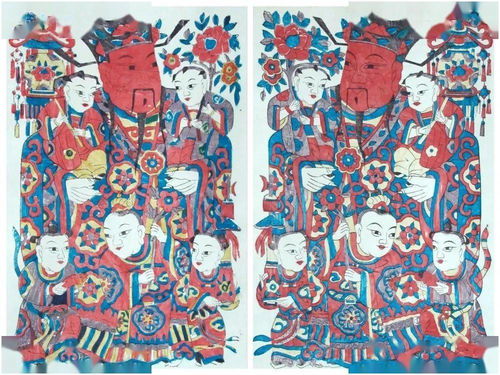门神年画生肖是哪种动物？五子登科门神单张年画有何寓意？