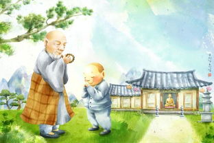 禅房里的宁静时光
