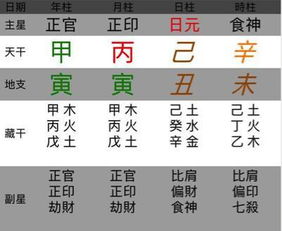 特定命格案例解析