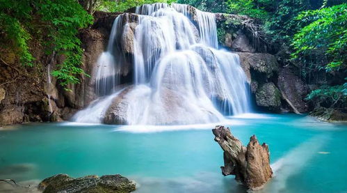 1. 瀑布与嫩量点的运用