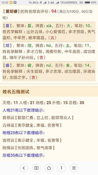 个性化定制的名字