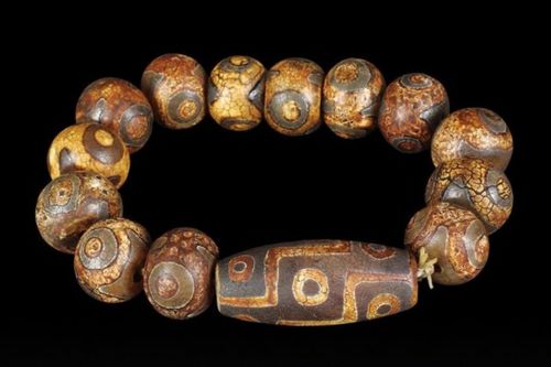 一、 天珠的材质与形态