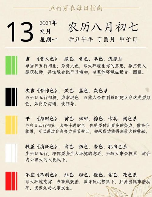 9月中旬五行穿衣，9月穿衣五行吉色是什么颜色？