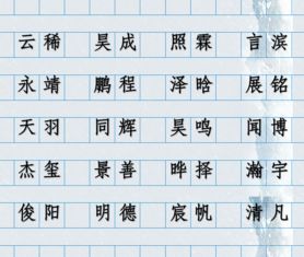 星字取名男孩是吉是凶？