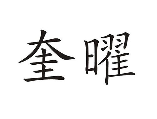 带奎字的女孩名字洋气