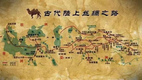 “张骞出使西域开辟了丝绸之路。”