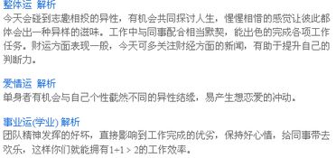 1993年8月16日出生狮子座，今年运势如何？