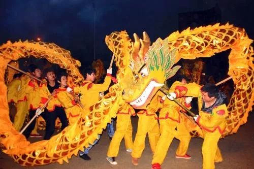平果市花灯舞蹈及蜂鼓表演