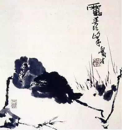 3．潘天寿 – 中国国画较大师与崭新式绘画革崭新者