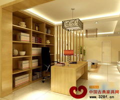 2. 书桌摆放与书籍陈列的风水美学